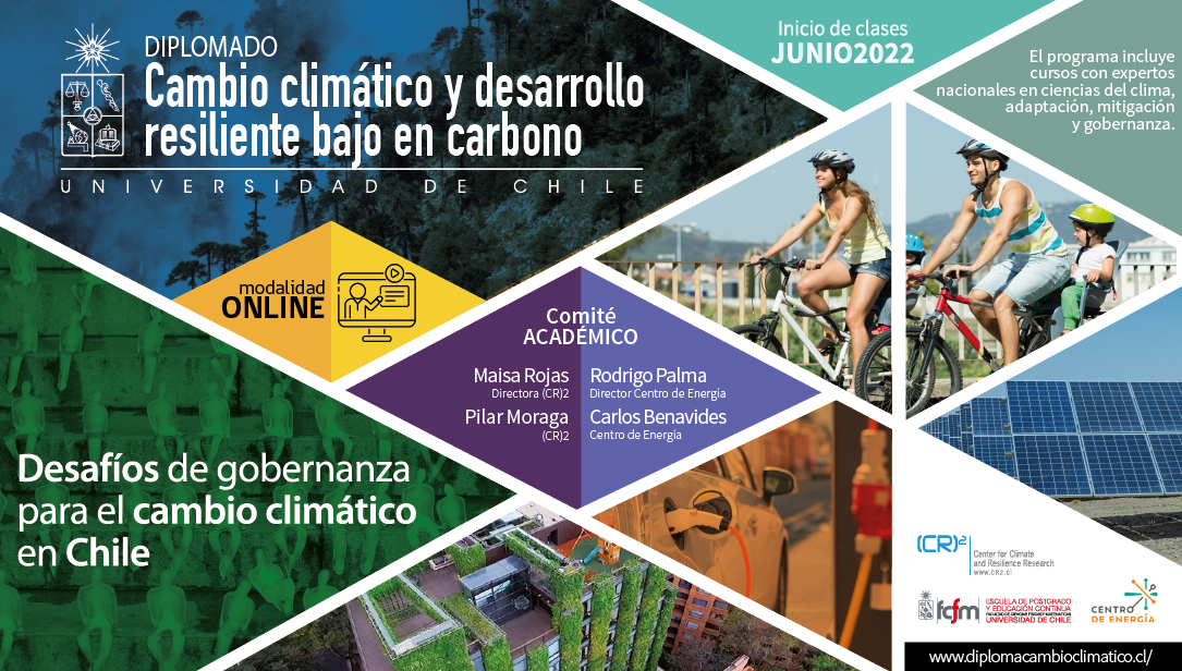 Diploma De Cambio Climático Y Desarrollo Resiliente Bajo En Carbono (versión Año 2022)