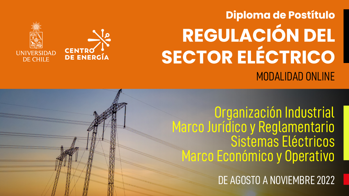 (Español) Diplomado De Regulación Del Sector Eléctrico (versión Año 2022)