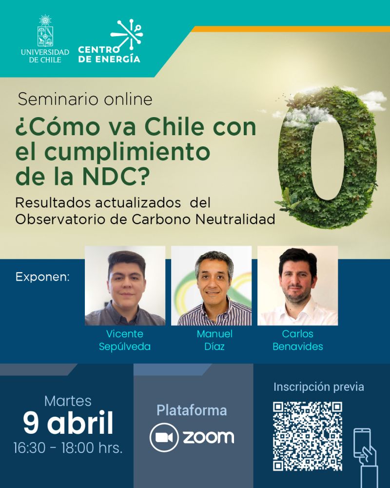 (Español) Ayer Se Realizó El Seminario: “¿Cómo Va Chile Con El Cumplimiento De La NDC?”