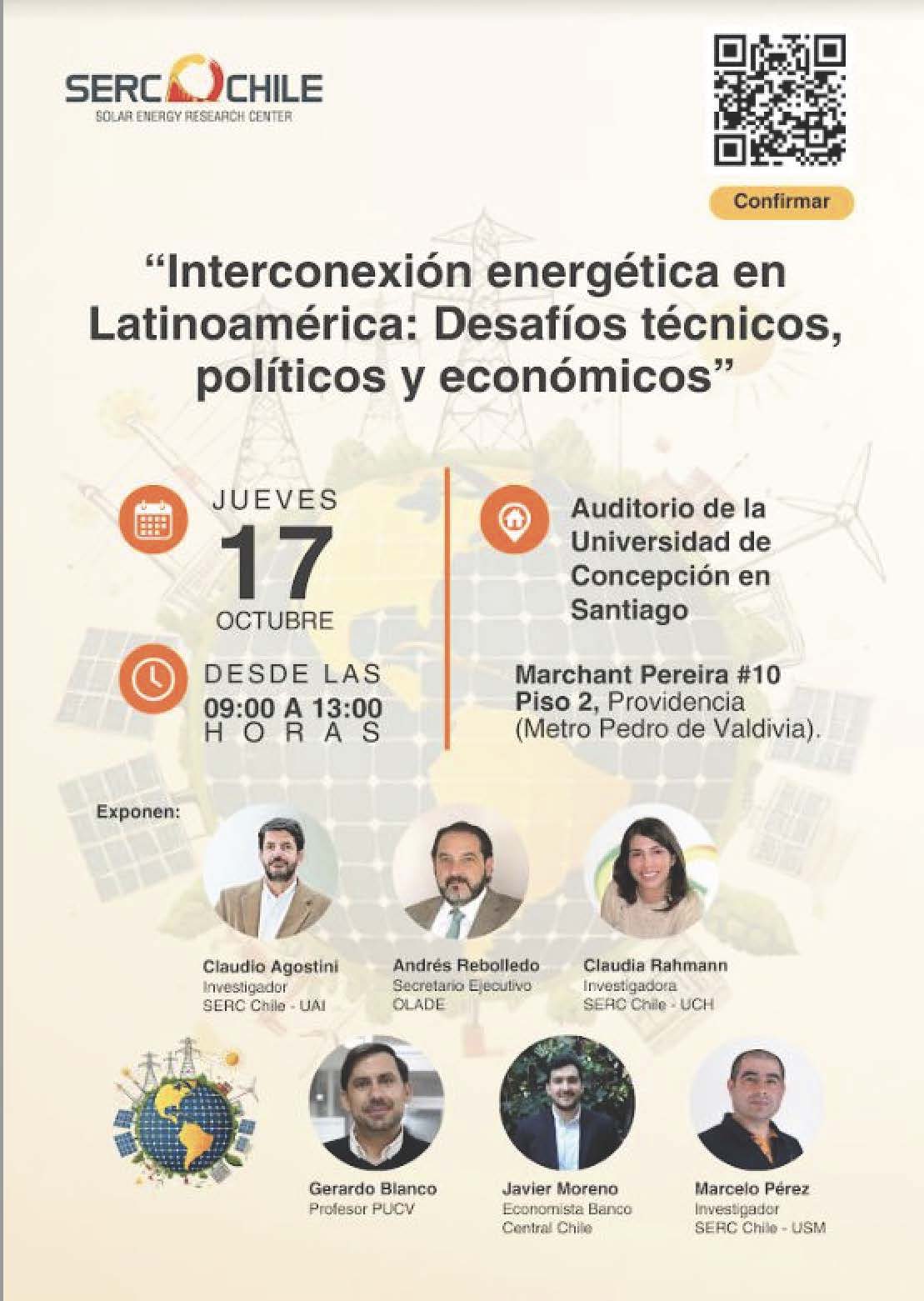 (Español) Seminario: Interconexión Energética En Latinoamérica: Desafíos Técnicos, Políticos Y Económicos.