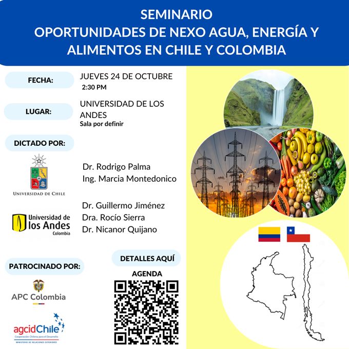 (Español) Seminario De Nexo Agua, Energía Y Alimentos En Chile Y Colombia