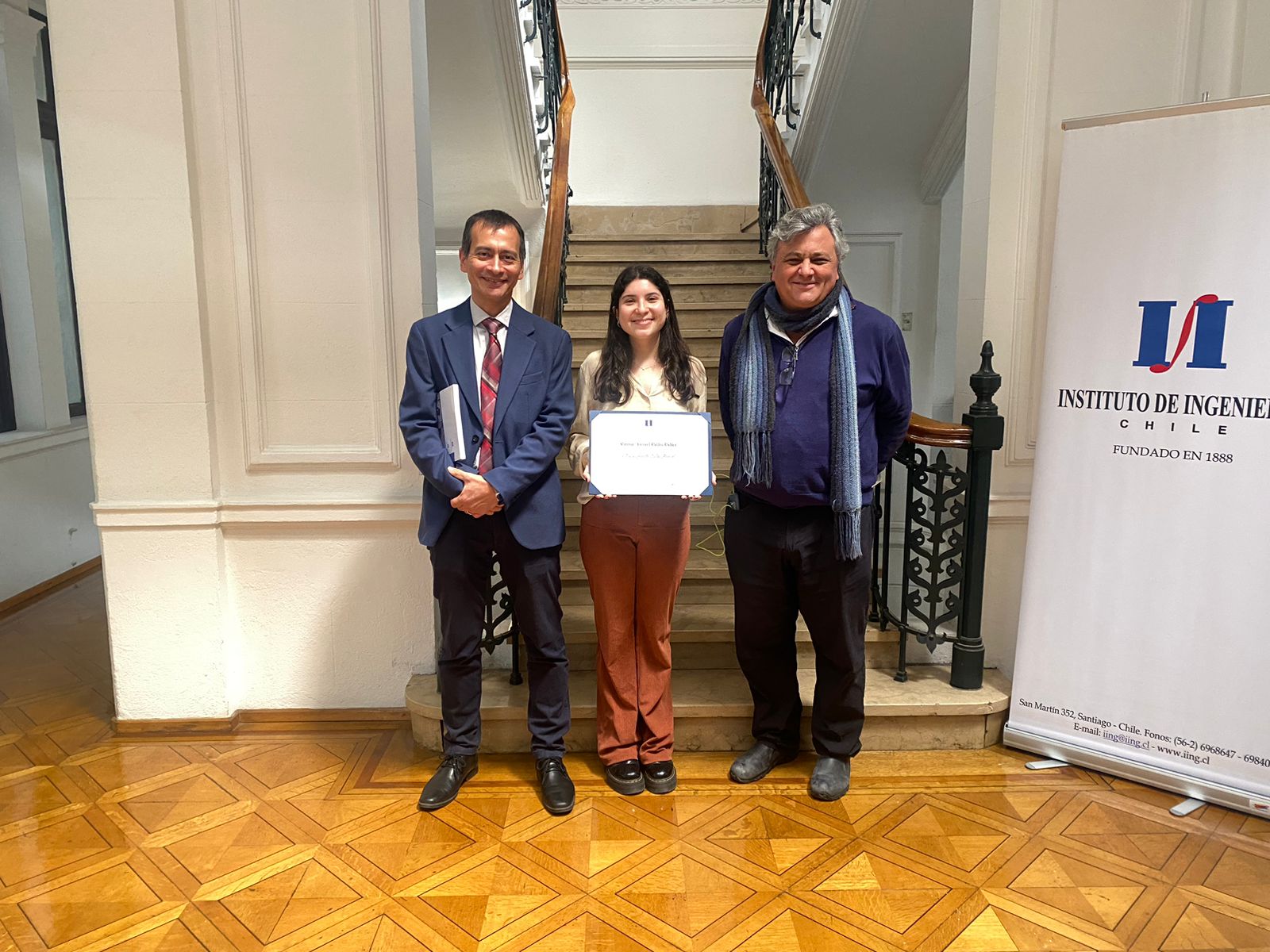 (Español) Dasla Pando Recibe El “Premio Ismael Valdés Valdés Año 2024” Del Instituto De Ingenieros