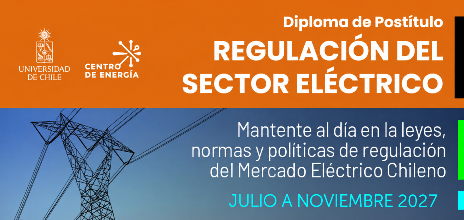 Diplomado De Regulación Del Sector Eléctrico (Postulaciones Abiertas Versión 2027)